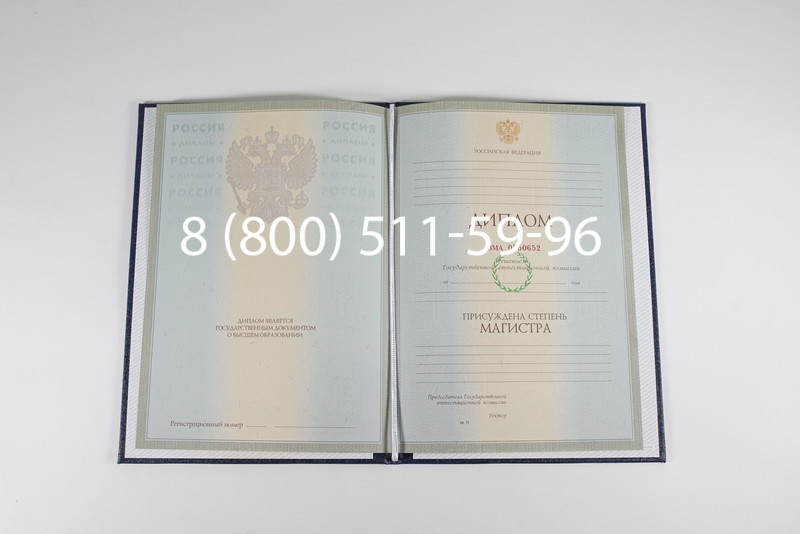 Диплом магистра 2003-2009 годов в Подольске