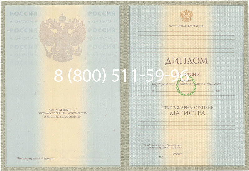 Купить Диплом магистра 2003-2009 годов в Подольске